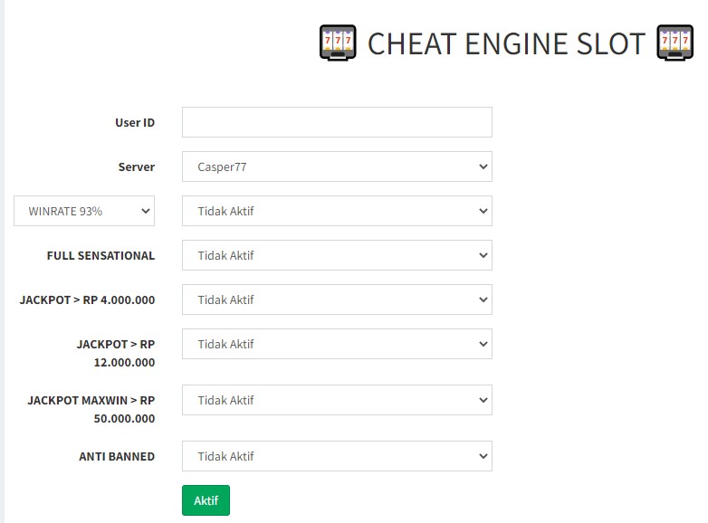 Cara Menggunakan Cheat Engine Slot